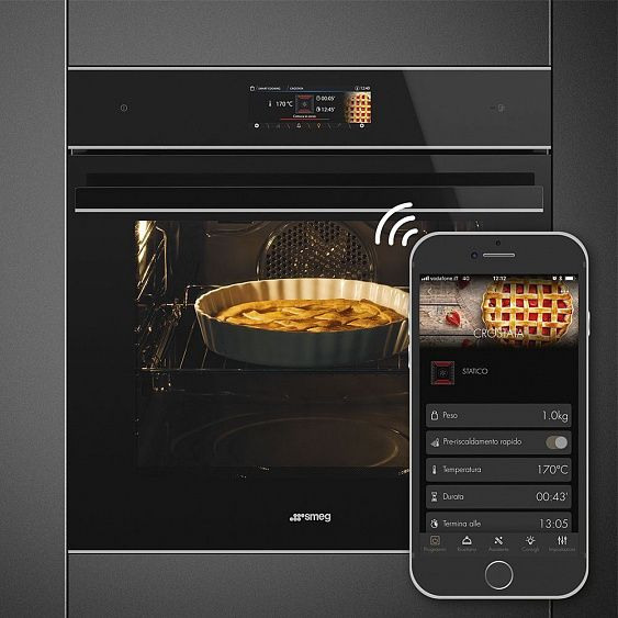 Духовой шкаф SMEG SFP6606WTPNX купить с доставкой по Москве и Московской области в интернет-магазине ТехноВегас