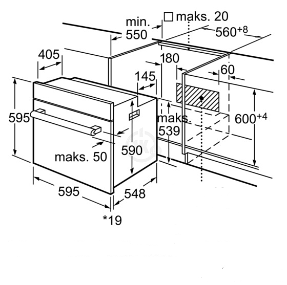 Духовой шкаф SIEMENS hb38gb590