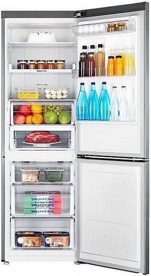 Холодильник Samsung RB31HER2CSA серебристый купить с доставкой по Москве и Московской области в интернет-магазине ТехноВегас