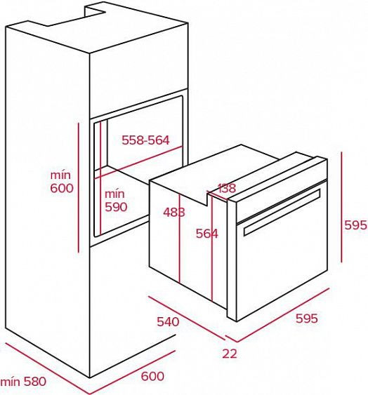 Духовой шкаф TEKA HGR 650 A-B антрацит купить с доставкой по Москве и Московской области в интернет-магазине ТехноВегас