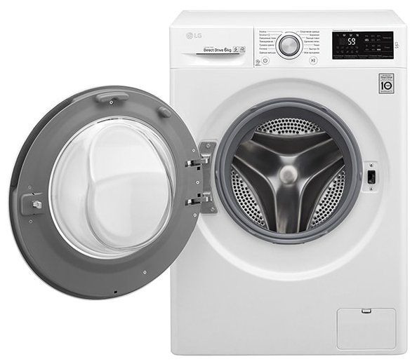 Стиральная машина LG F 2 J 5 NN 4 W купить с доставкой по Москве и Московской области в интернет-магазине ТехноВегас