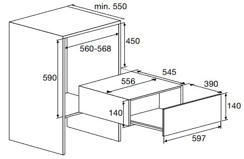 Подогреватель посуды ASKO ODW8127B купить с доставкой по Москве и Московской области в интернет-магазине ТехноВегас