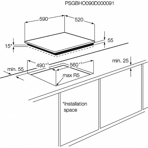 Поверхность ELECTROLUX ehg 6341 fok купить с доставкой по Москве и Московской области в интернет-магазине ТехноВегас