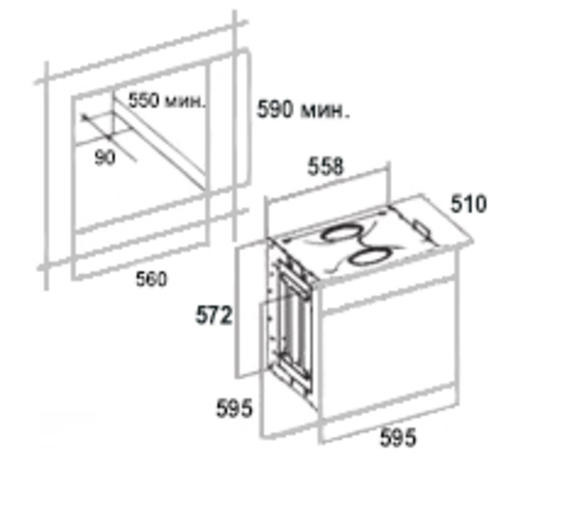 Электрический духовой шкаф EXITEQ EXO-203 купить с доставкой по Москве и Московской области в интернет-магазине ТехноВегас