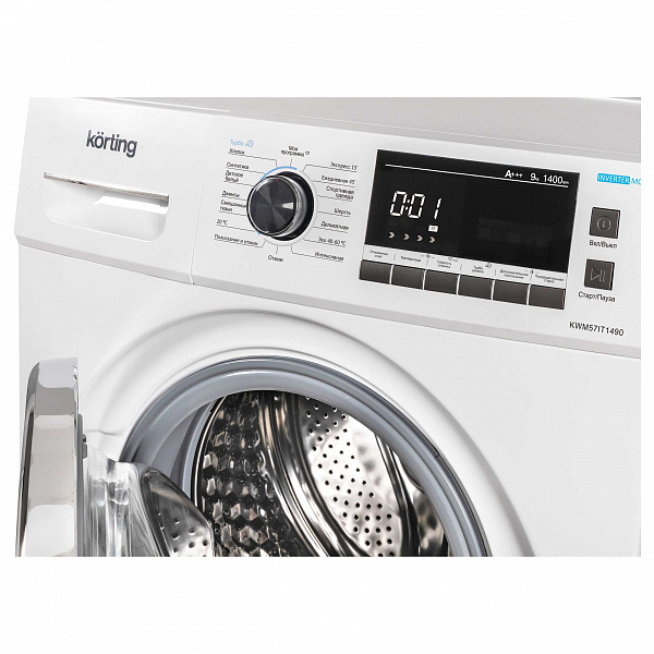 СТИРАЛЬНАЯ МАШИНА KORTING KWM 57IT1490 купить с доставкой по Москве и Московской области в интернет-магазине ТехноВегас