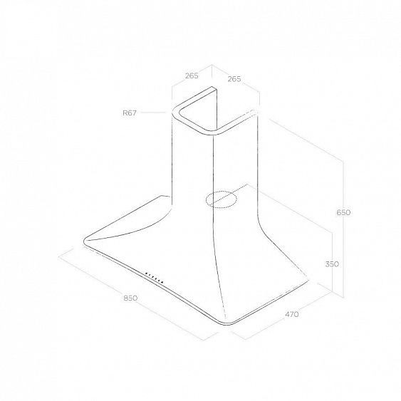 Вытяжка Elica SWEET UMBER F/85 (PRF0043031A) купить с доставкой по Москве и Московской области в интернет-магазине ТехноВегас