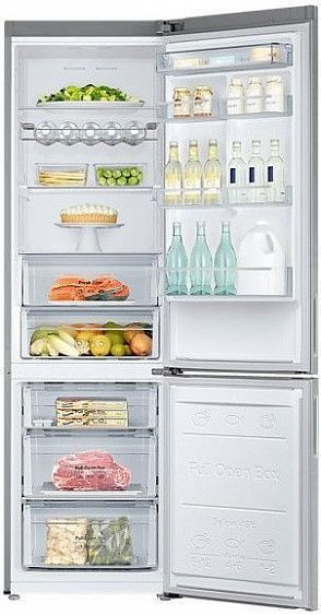 Холодильник Samsung RB37J5440SA серебристый купить с доставкой по Москве и Московской области в интернет-магазине ТехноВегас