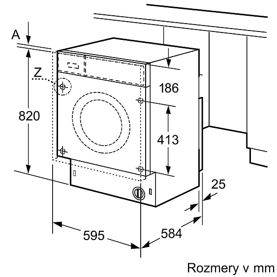 Встраиваемая стирально-сушильная машина Bosch WKD28543EU купить с доставкой по Москве и Московской области в интернет-магазине ТехноВегас