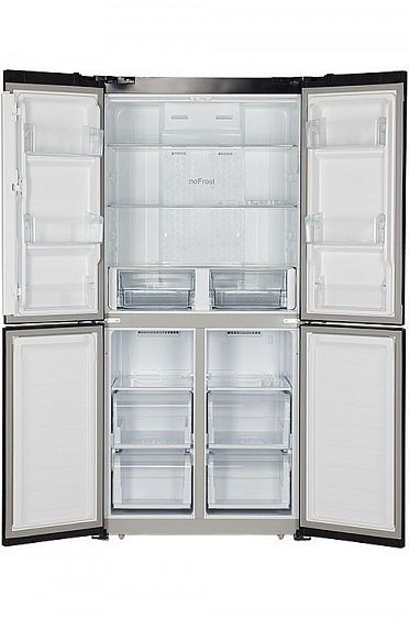 Холодильник Hiberg RFQ-490DX NFGR купить с доставкой по Москве и Московской области в интернет-магазине ТехноВегас