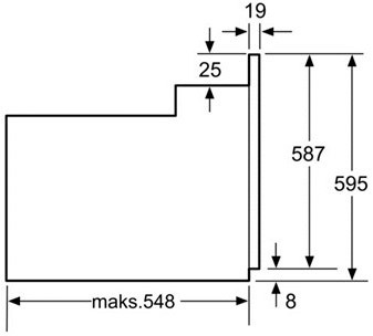 Духовой шкаф  SIEMENS hb63as521