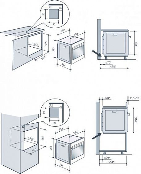 Духовой шкаф DE DIETRICH DOE7340X купить с доставкой по Москве и Московской области в интернет-магазине ТехноВегас
