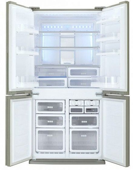 Холодильник Sharp SJ-FP810VST нержавеющая сталь купить с доставкой по Москве и Московской области в интернет-магазине ТехноВегас