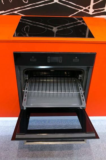 Электрический духовой шкаф MAUNFELD meoh.6711b (цвет чёрный+чёрное стекло)