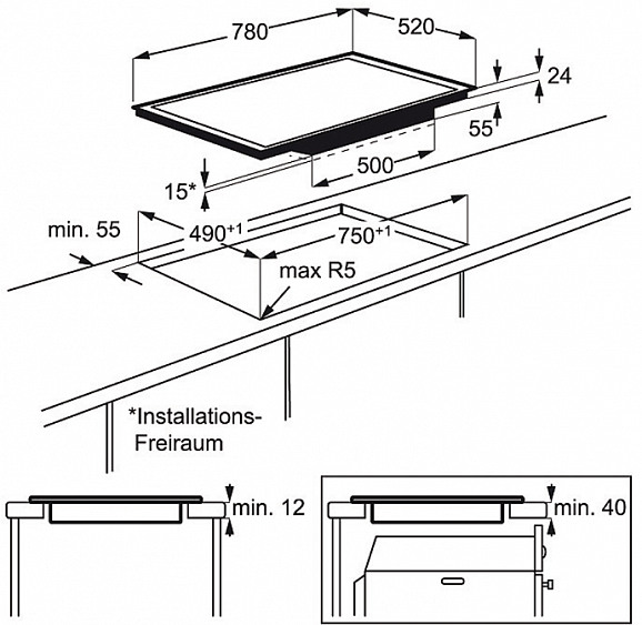 Поверхность ELECTROLUX ehl 98840 fg купить с доставкой по Москве и Московской области в интернет-магазине ТехноВегас