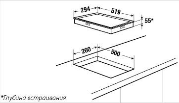 Поверхность KUPPERSBUSCH gks 324.1 m купить с доставкой по Москве и Московской области в интернет-магазине ТехноВегас