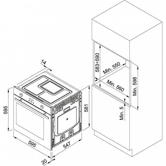 Духовой шкаф FRANKE MA 86 M BK/F черный купить с доставкой по Москве и Московской области в интернет-магазине ТехноВегас