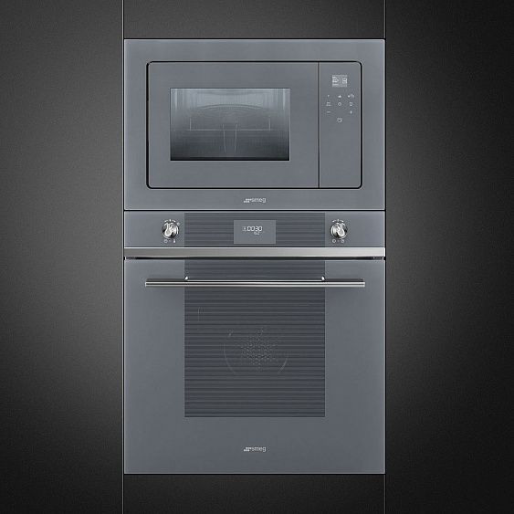 Микроволновая печь SMEG FMI120S2 купить с доставкой по Москве и Московской области в интернет-магазине ТехноВегас
