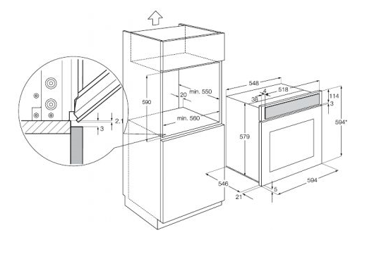 Духовой шкаф ELECTROLUX eoa 95751 bx купить с доставкой по Москве и Московской области в интернет-магазине ТехноВегас