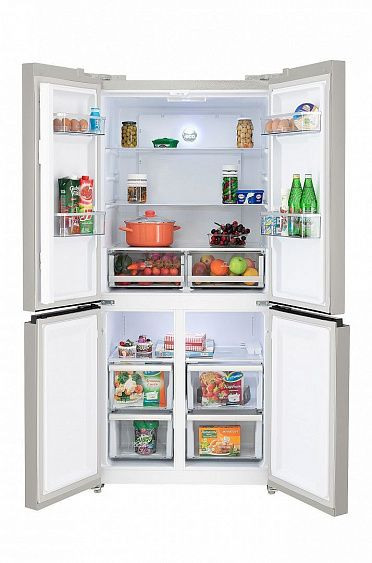 Холодильник HIBERG RFQ-490DX NFH inverter купить с доставкой по Москве и Московской области в интернет-магазине ТехноВегас