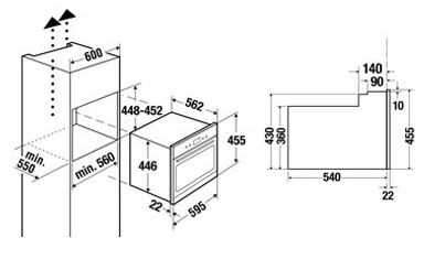 Паровой шкаф KUPPERSBUSCH EKDG 6551.0 W1 Stainless Steel