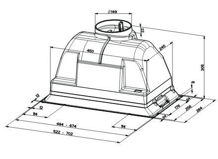 Вытяжка Faber INCA PLUS HCS LED X A52 купить с доставкой по Москве и Московской области в интернет-магазине ТехноВегас