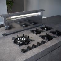 Встраиваемая вытяжка в стол SIRIUS S-DD2 STONE EM 120