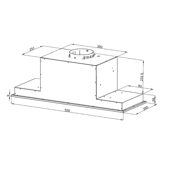 ВЫТЯЖКА KORTING KHI 6777 GN