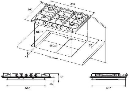 Поверхность KUPPERSBERG fv 7 tg x