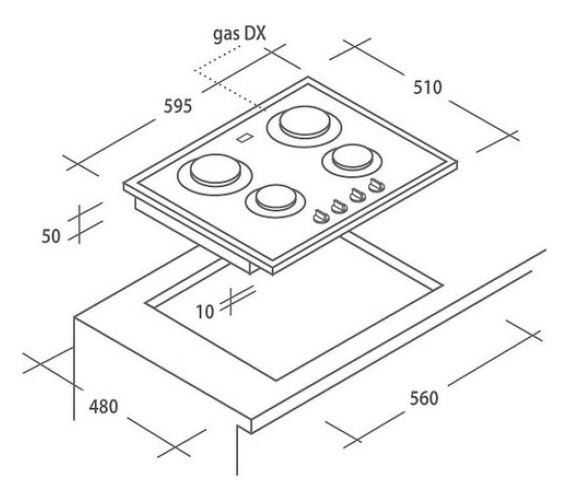 Газовая поверхность CANDY pvl 64 sgn купить с доставкой по Москве и Московской области в интернет-магазине ТехноВегас