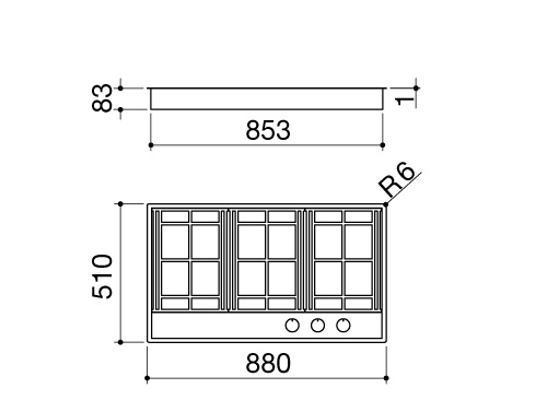 Варочная поверхность BARAZZA 1PLE2D купить с доставкой по Москве и Московской области в интернет-магазине ТехноВегас
