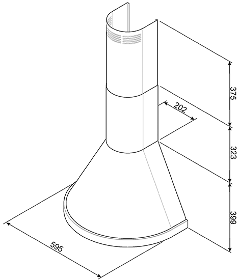 Вытяжка SMEG KSE86AOE купить с доставкой по Москве и Московской области в интернет-магазине ТехноВегас