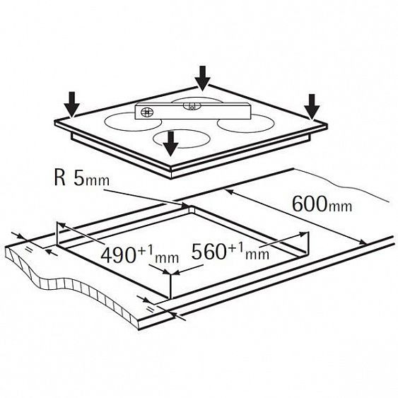 Поверхность AEG hk 654070 fb купить с доставкой по Москве и Московской области в интернет-магазине ТехноВегас