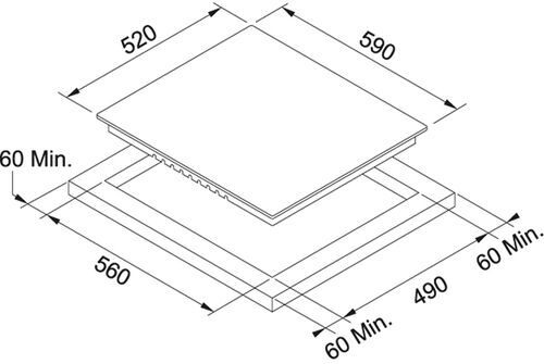 Варочная поверхность Franke FHR604CTXS (108.0530.025) купить с доставкой по Москве и Московской области в интернет-магазине ТехноВегас