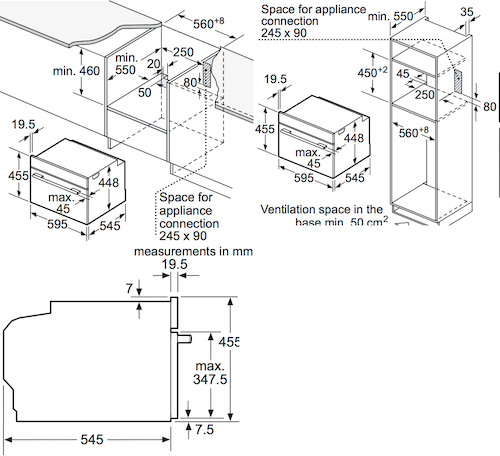 Встраиваемая микроволновая печь Siemens CF 634AGS1