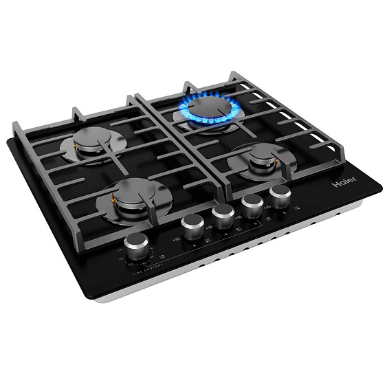 Газовая варочная панель Haier HHX-G64CNMB купить с доставкой по Москве и Московской области в интернет-магазине ТехноВегас