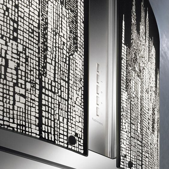 Вытяжка  FALMEC mirabilia isola 85 manhattan vetro (800) ecp купить с доставкой по Москве и Московской области в интернет-магазине ТехноВегас