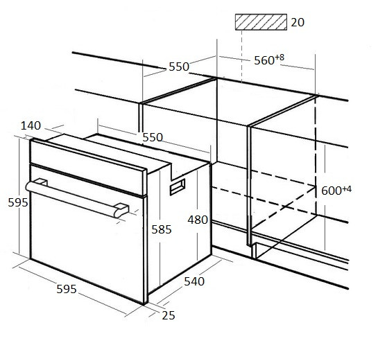 Духовой шкаф KUPPERSBERG SB 691 W купить с доставкой по Москве и Московской области в интернет-магазине ТехноВегас