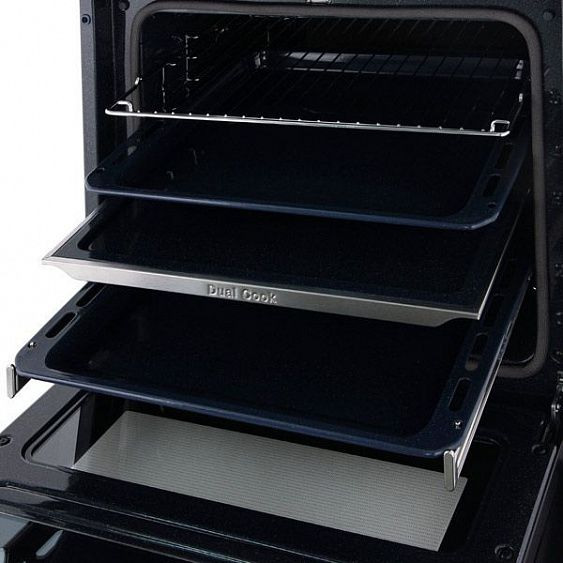 Духовой шкаф Samsung Dual Cook Flex NV75N7646RS нержавеющая сталь купить с доставкой по Москве и Московской области в интернет-магазине ТехноВегас