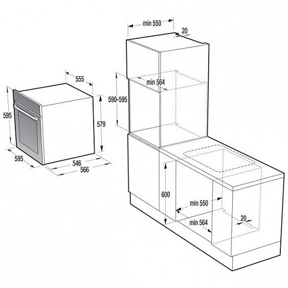 Духовой шкаф GORENJE BOP747ST купить с доставкой по Москве и Московской области в интернет-магазине ТехноВегас