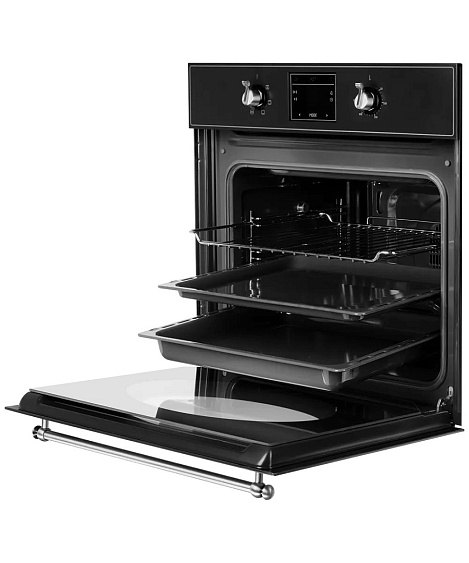 Духовой шкаф Kuppersberg SR 615 B Silver купить с доставкой по Москве и Московской области в интернет-магазине ТехноВегас