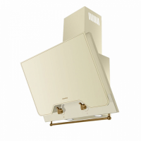 Вытяжка MAUNFELD RETRO QUADR 60 бежевое стекло/ фурнитура "бронза"