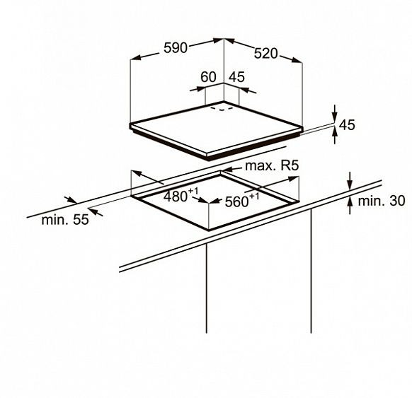 Поверхность ELECTROLUX egt 96345 yk купить с доставкой по Москве и Московской области в интернет-магазине ТехноВегас