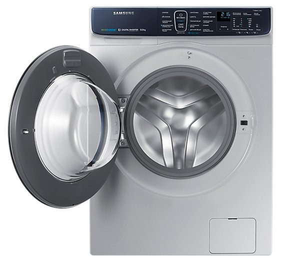 Стиральная машина SAMSUNG WW80K62E61S купить с доставкой по Москве и Московской области в интернет-магазине ТехноВегас