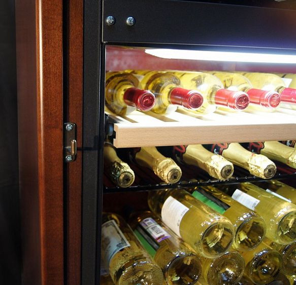 Винный шкаф IP INDUSTRIE cex 601 ru (цвет - дуб) купить с доставкой по Москве и Московской области в интернет-магазине ТехноВегас