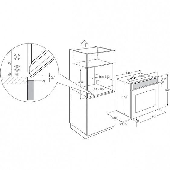 Духовой шкаф ELECTROLUX eob 8851 aax купить с доставкой по Москве и Московской области в интернет-магазине ТехноВегас