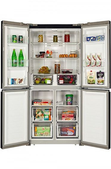 Холодильник HIBERG RFQ-490DX NFB купить с доставкой по Москве и Московской области в интернет-магазине ТехноВегас