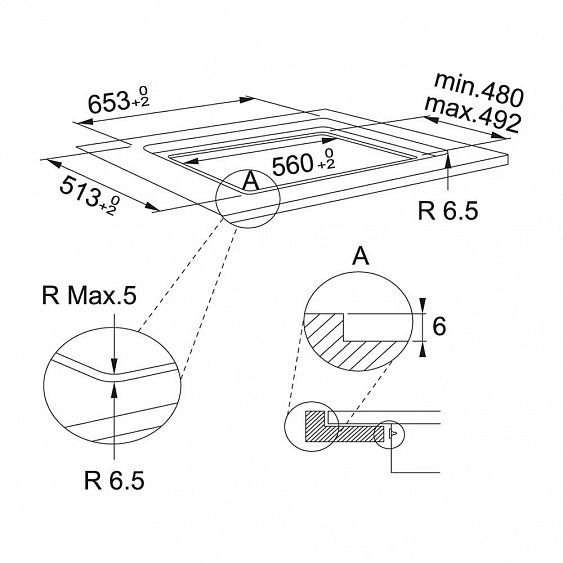 Варочная поверхность FRANKE FSM 654 I B BK купить с доставкой по Москве и Московской области в интернет-магазине ТехноВегас