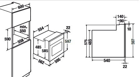 Духовой шкаф KUPPERSBUSCH eeb6860.0jx1