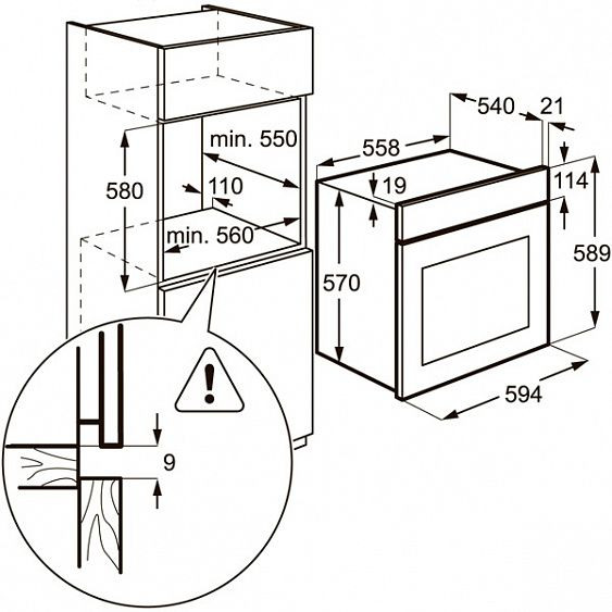 Духовой шкаф ZANUSSI zog 11311 xk купить с доставкой по Москве и Московской области в интернет-магазине ТехноВегас