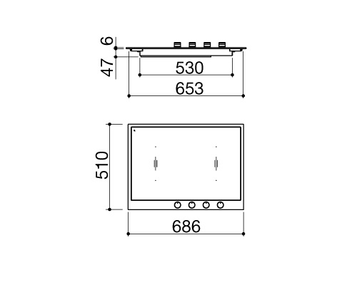 Варочная поверхность BARAZZA 1PBF7ID купить с доставкой по Москве и Московской области в интернет-магазине ТехноВегас